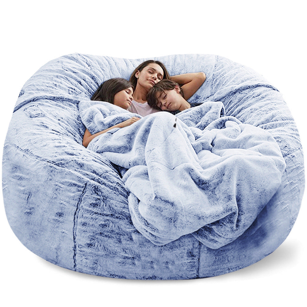 Crystal Velvet Bean Bag Sofa Cover