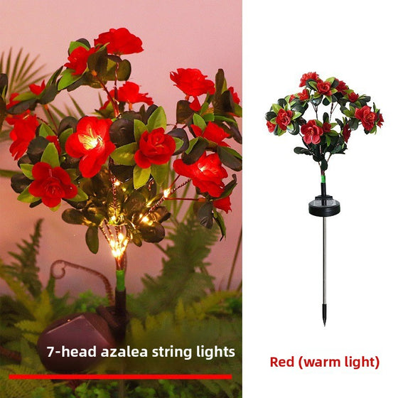 Solar Powered Azalea Flower Ground Light Garden & Outdoor product image 5