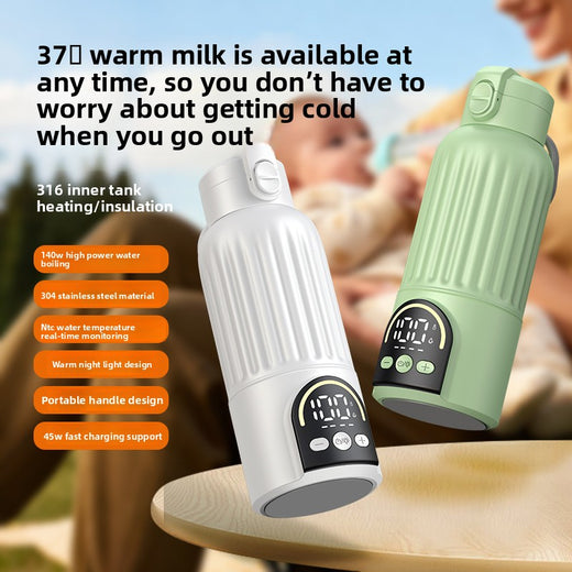 Portable Baby Milk Warmer Heating Cup