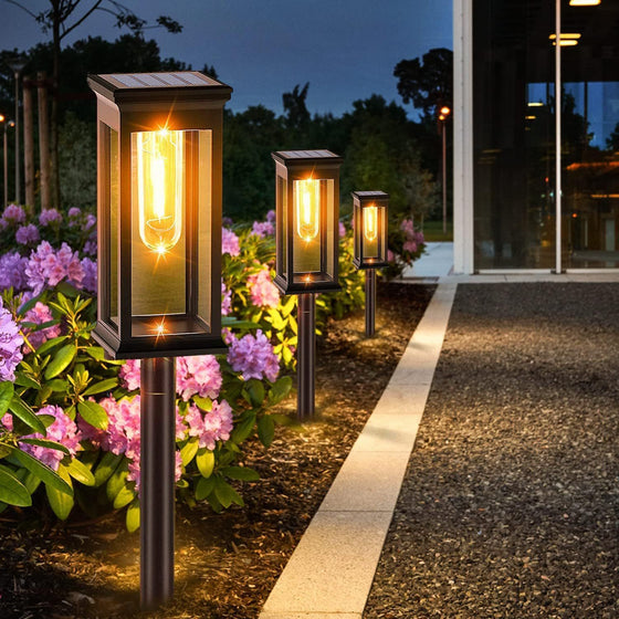 Solar Square Tungsten Wire Outdoor Garden Light Outdoor & Pond Lighting product image 4