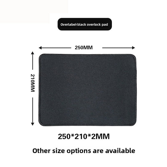 Pure Black Anti-Slip Mouse Pad Computing Devices product image 5