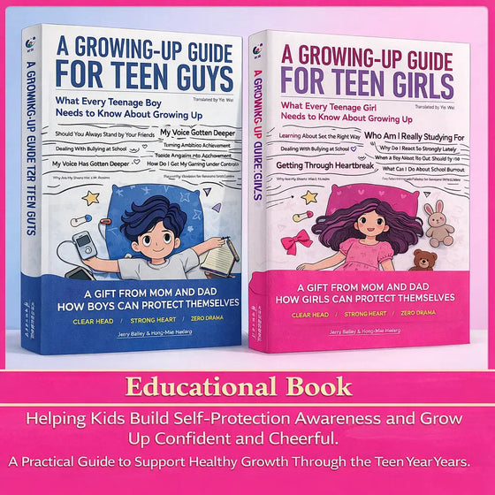 Boys and Girls Growing Up Educational Guide Book