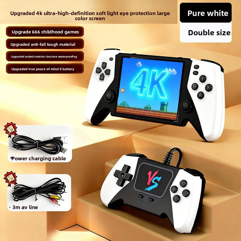 Handheld Game Console with Large Screen and Eye Protection