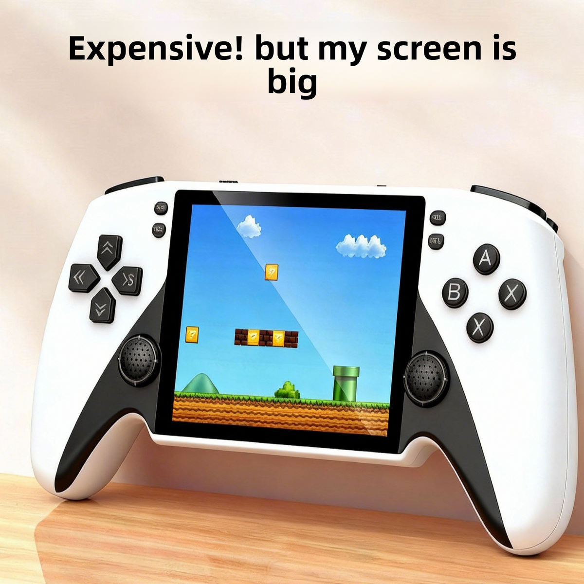 Handheld Game Console with Large Screen and Eye Protection