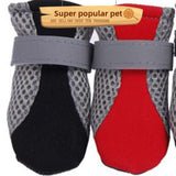 Reflective Mesh Dog Shoes with Anti-Slip Sole