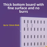 Perforated plastic board