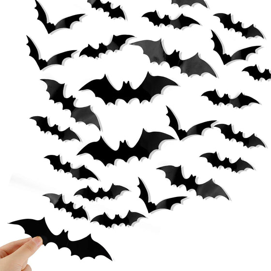 3D Halloween Bat Wall Stickers