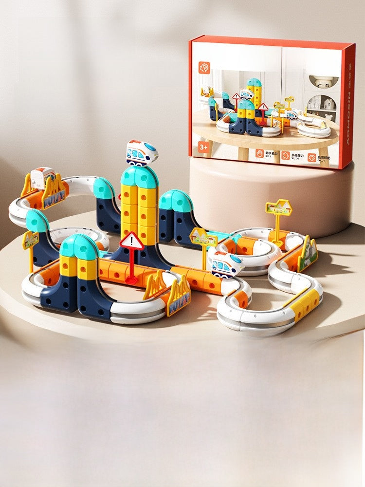 Magnetic Rail Track Building Toy Set product image 8