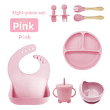 Baby Silicone Feeding Tableware Set