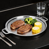 Titanium Coating Non-Stick Pizza Grill Pan