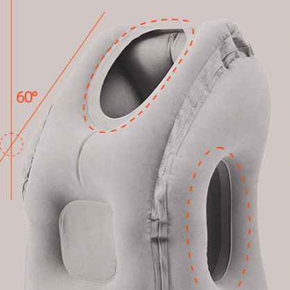 inflatable lying-down pillow