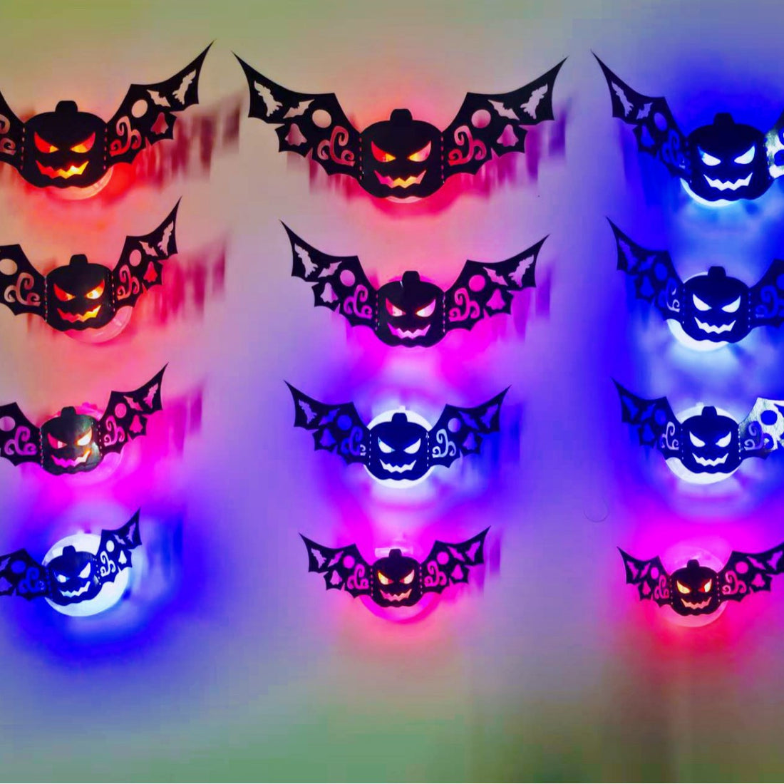 Hollow-Out Halloween Wall Decoration Stickers