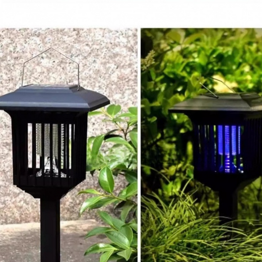 Solar-powered mosquito killer lamp