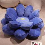 Flower Shaped Plush Cushion Mat