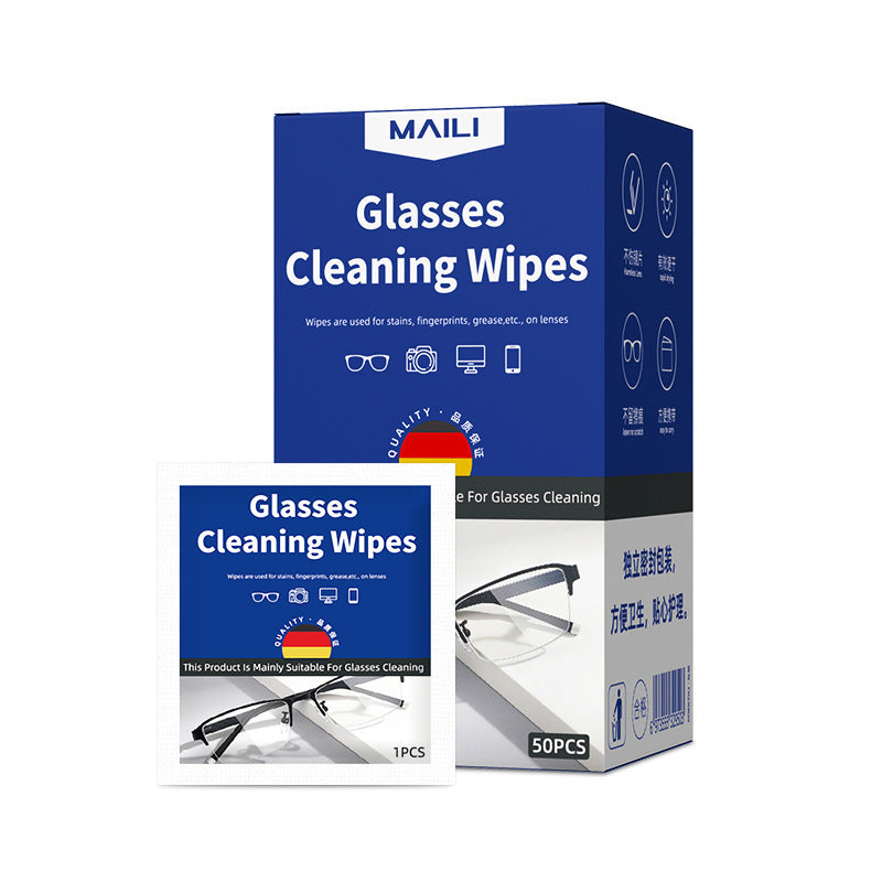 Disposable Anti-Fog Lens Cleaning Wipes