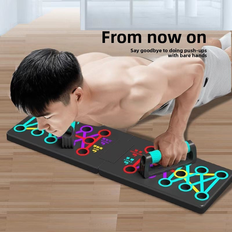 Multifunctional Foldable Push Up Training Board