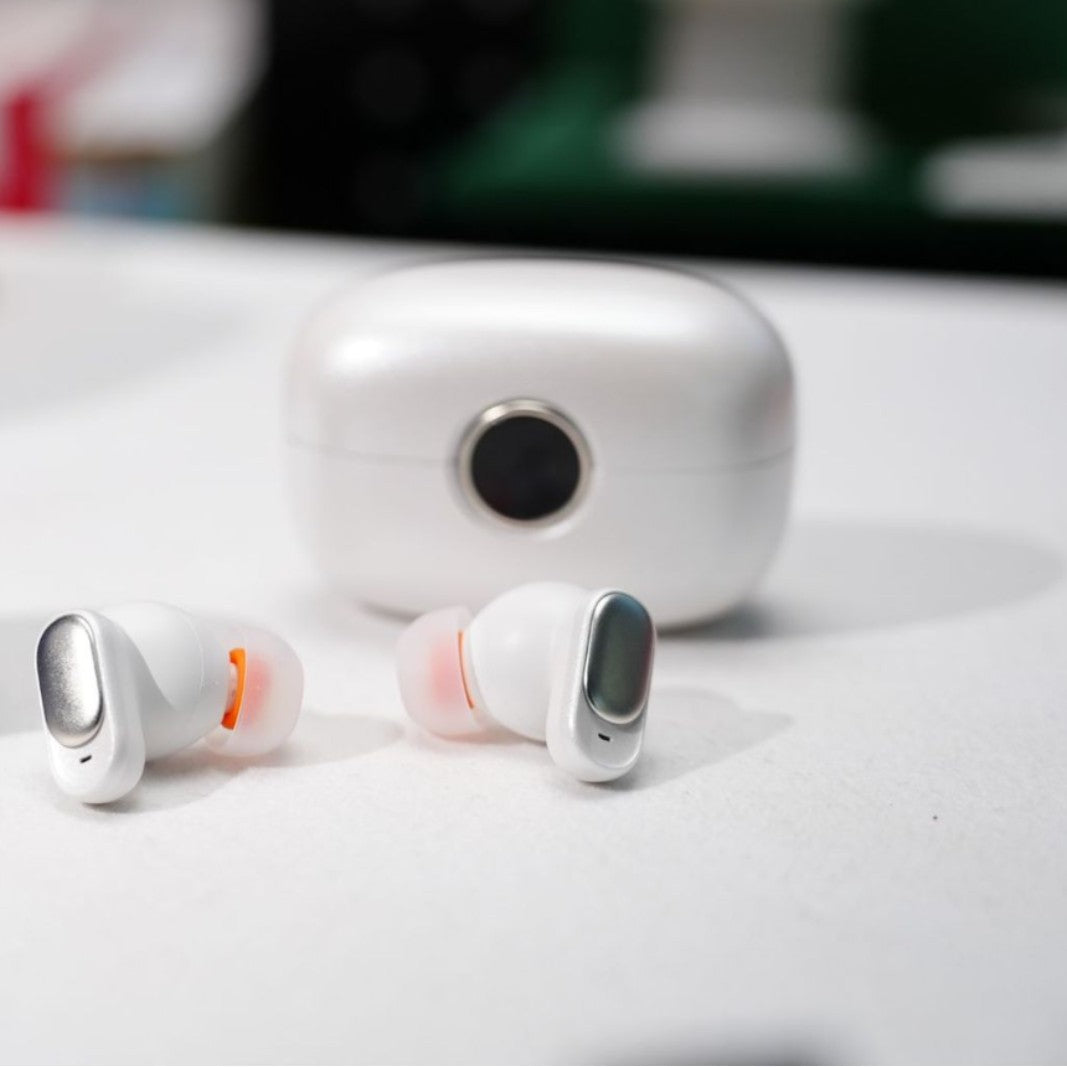 Noise-cancelling stereo motion-specific Bluetooth headphones