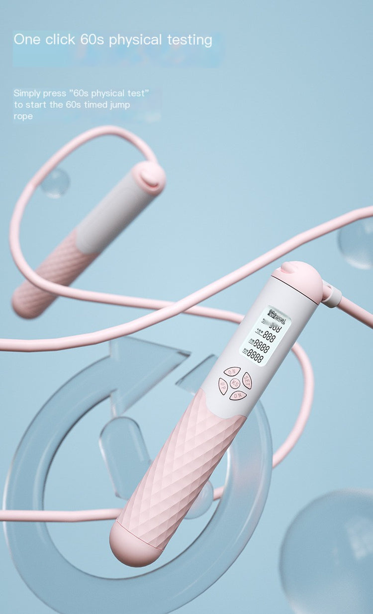 Rechargeable Jump Rope + Counter lifestyle