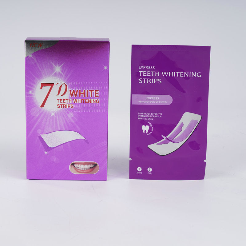 Advanced Whitening Tooth Strips Sensitive Gums Formula
