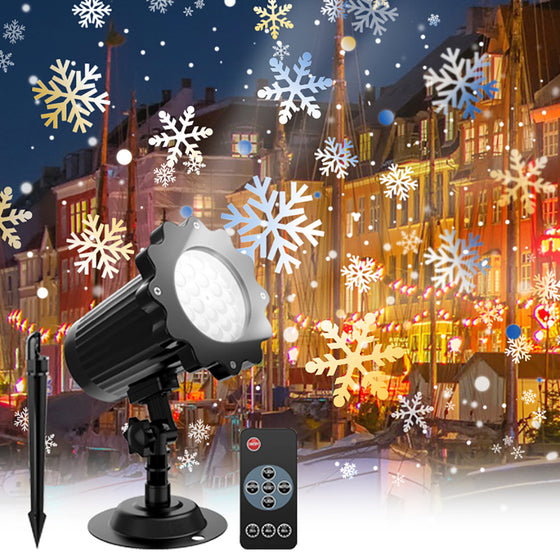 LED Snowflake Projection Light Decor product image 3