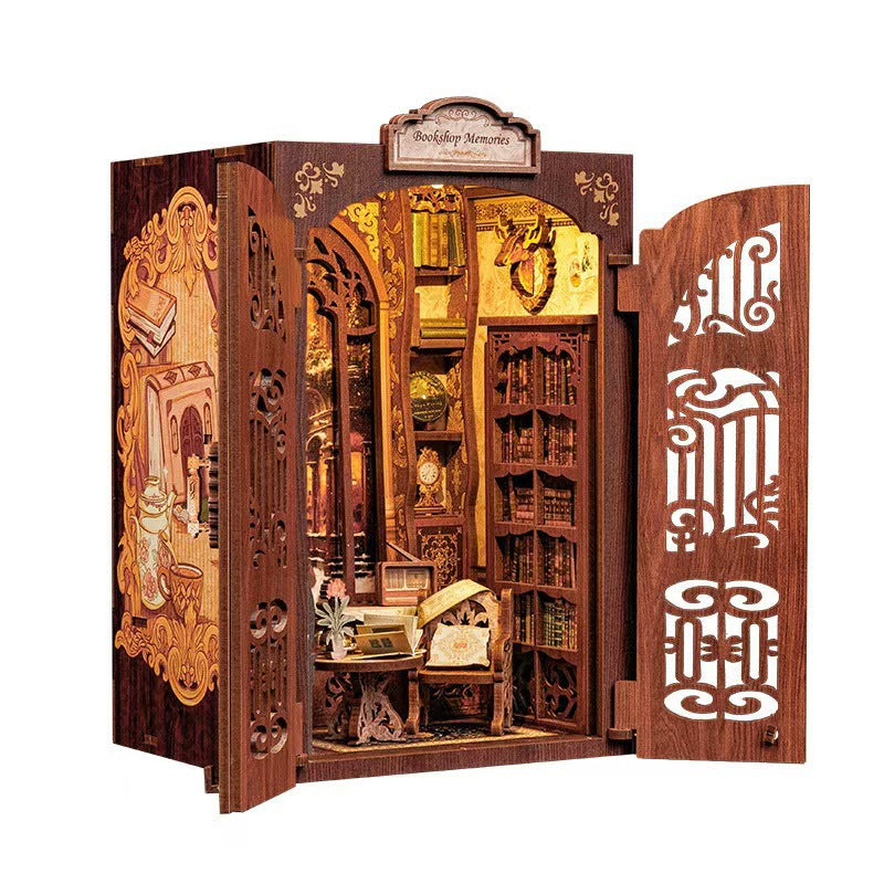 DIY Miniature Bookstore Book Stand