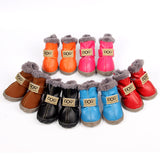 Winter Dog Shoes Non-Slip Warm Protective