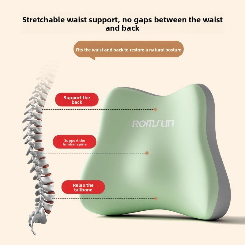 Lumbar Pillow Back Cushion Seat Lumbar Support Back Cushion Waist Protection