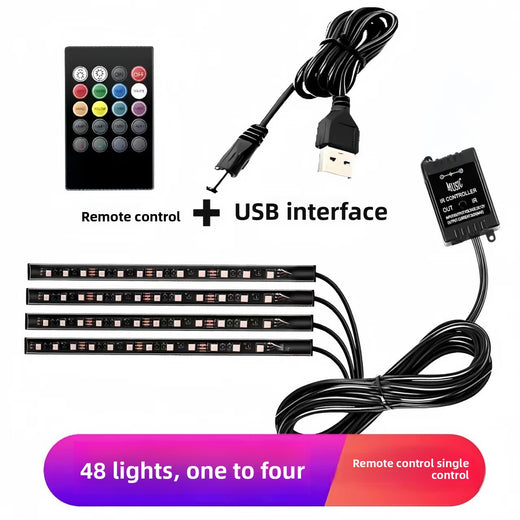 Car LED Footwell Ambient Lights