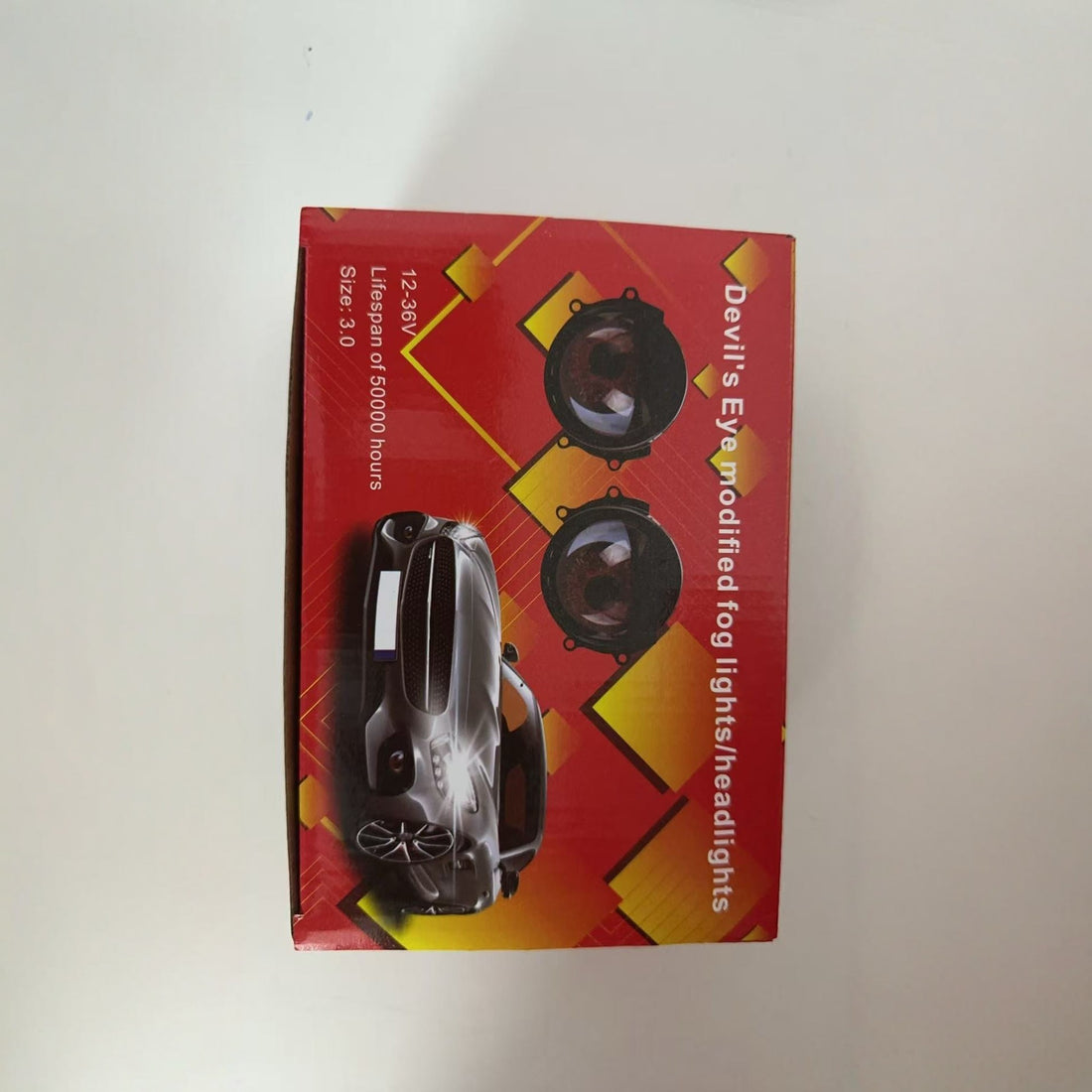 Dynamic devil eye LED decorative car lens light, photo 4