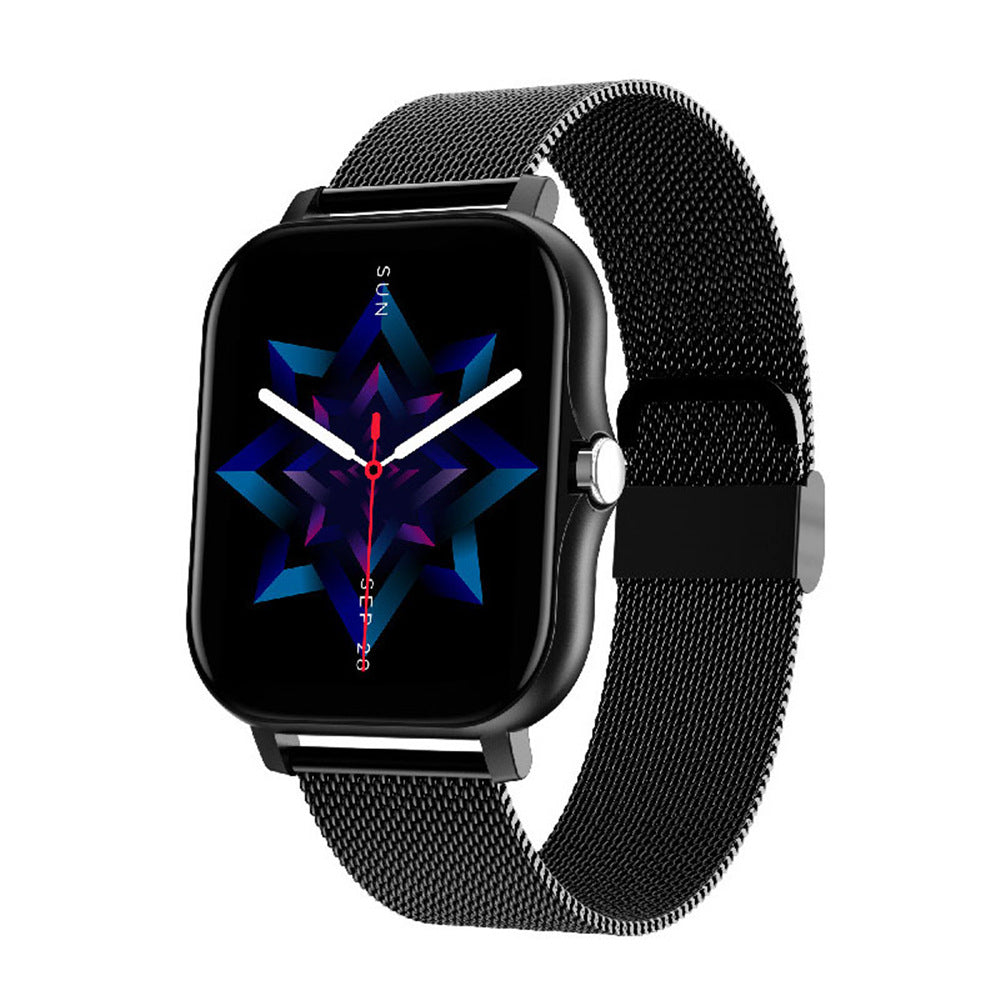 Smart watch with 1.69 inch touch screen and silicone strap, photo 2