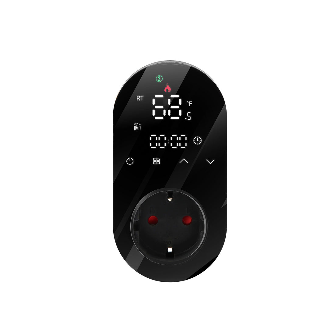Tuya Smart WiFi Wall-Mounted Boiler Thermostat, Wireless RF One-to-One Temperature Controller for Home Heating, Wiring-Free, 95-240V