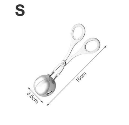 Stainless Steel Meatball Maker — Non-Stick Spoon