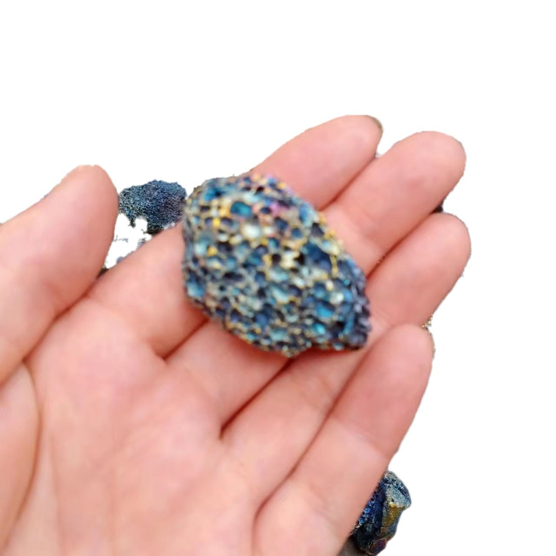 Natural Crystal Mineral Specimens Educational Set