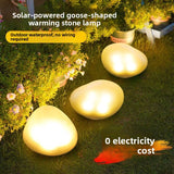 Solar Pebble Stone Pathway Lights