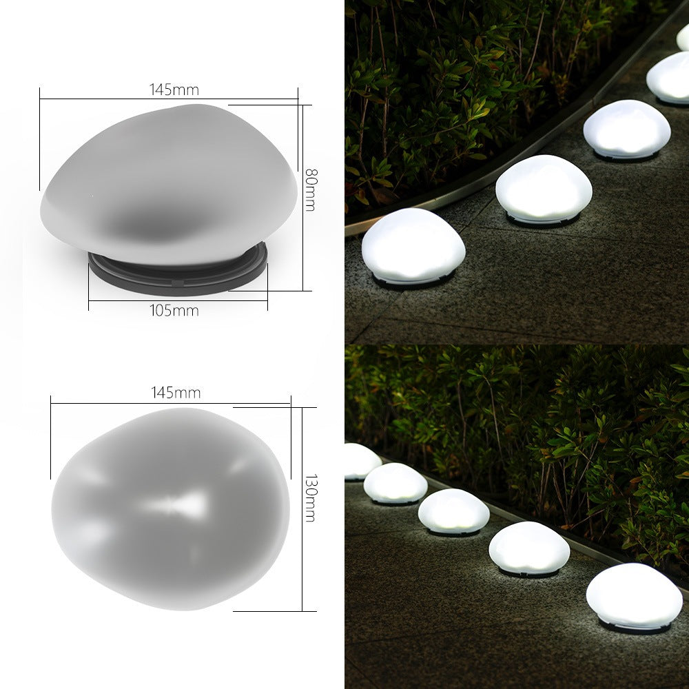 Solar Pebble Stone Pathway Lights