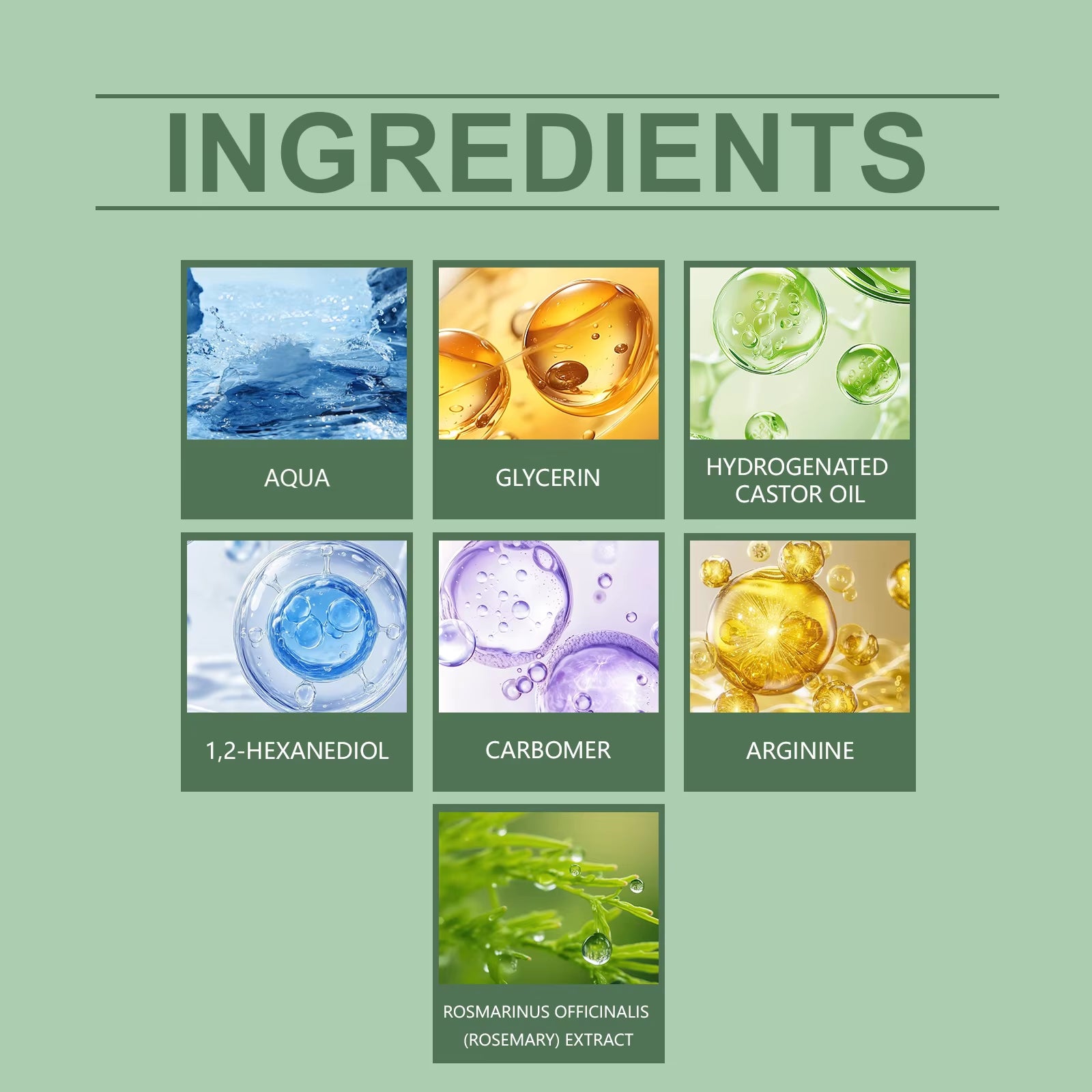 50Ml Organic Castor Oil Roll on for Body Care Moisturizes Skin Smooth Deep Hydration Refreshing and Easy to Absorb Essential Oil