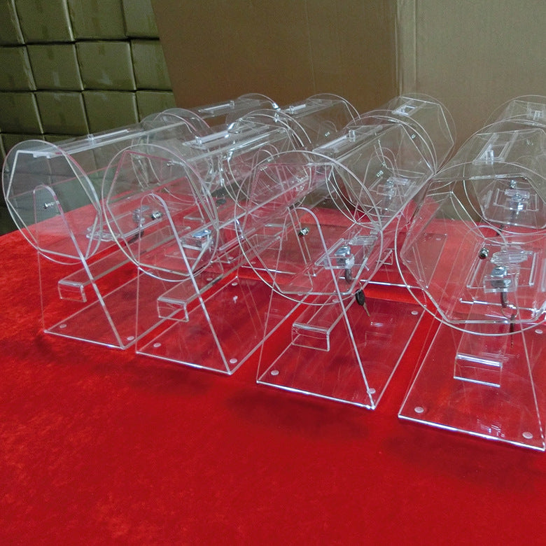 Acrylic Transparent Lottery Drum