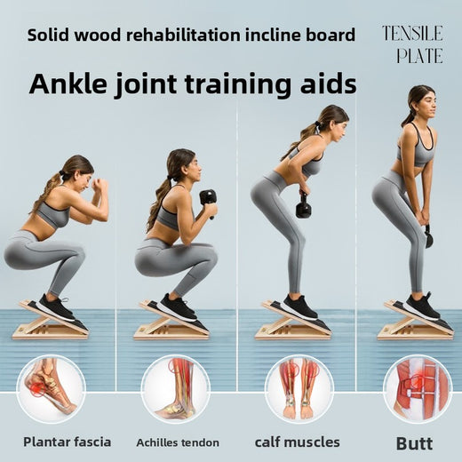 Solid Wood Adjustable Stretching Inclined Board