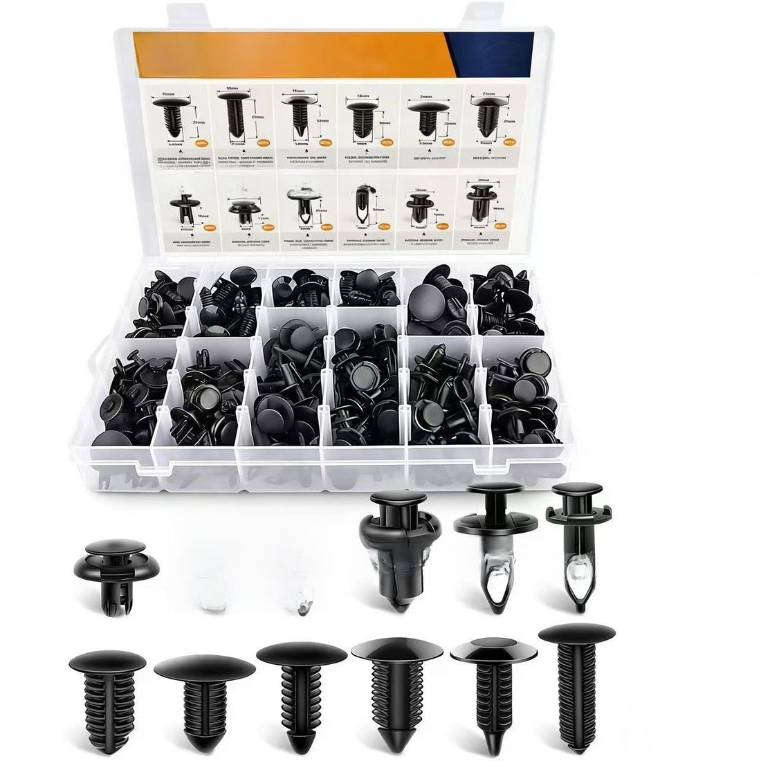 Automotive Plastic Fastener Clips with Pry Tools product image 6