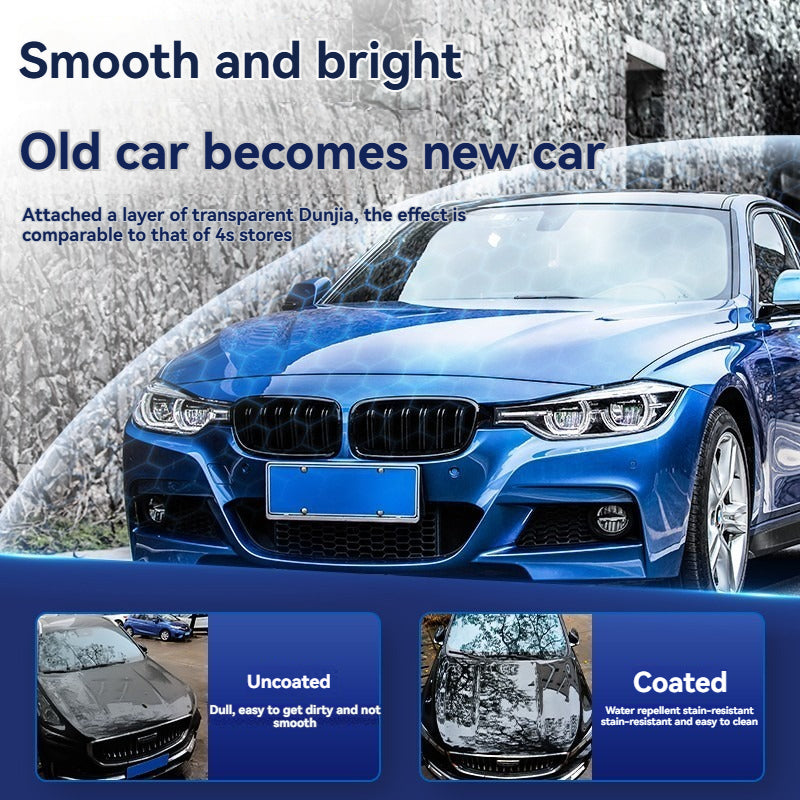 Car coating spray 500 ml bottle with nozzle and towel, photo 3