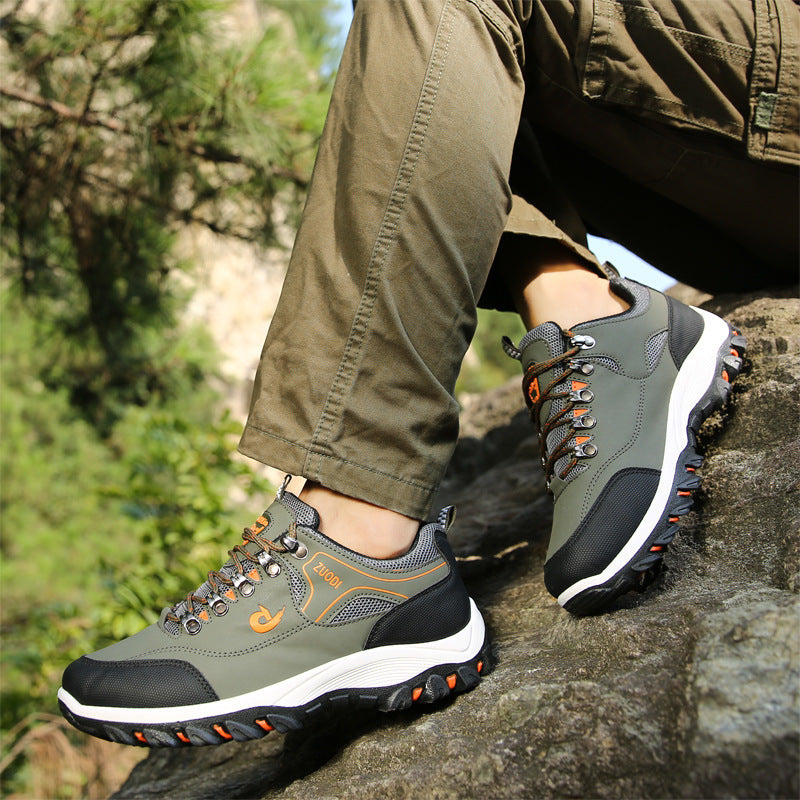 Casual hiking shoes, flat heel, photo 5