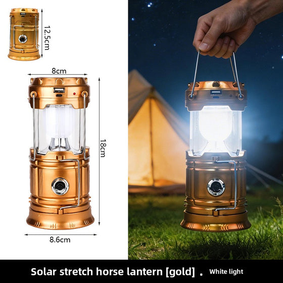 Solar Powered Portable Camping Lantern Outdoor Lighting & Tools product image 4