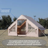 Inflatable Camping Tent Windproof Rainproof Oxford Fabric
