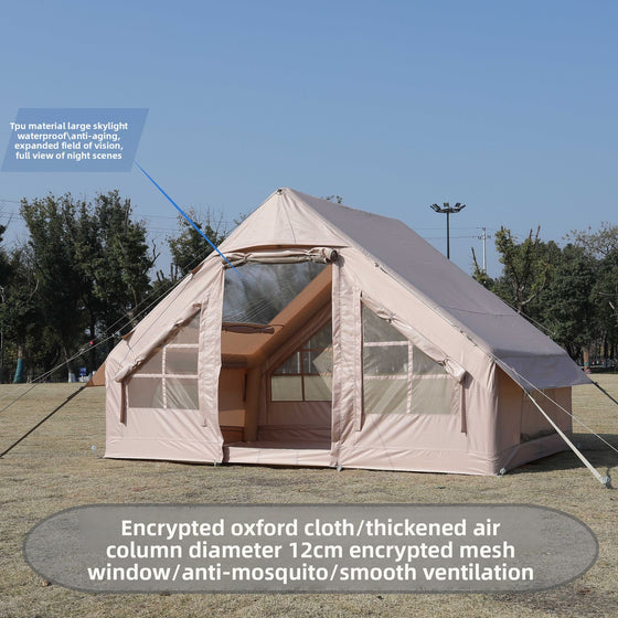 Inflatable Camping Tent Windproof Rainproof Oxford Fabric Camping Shelter & Sleep product image 2