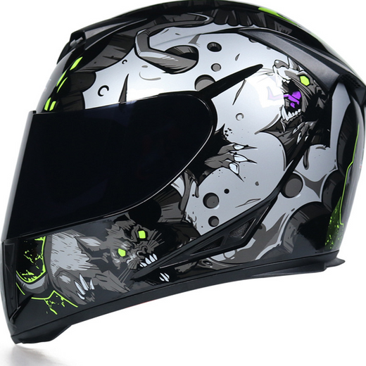Dual Lens Motorcycle Helmet