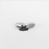 Gut wellness capsules label side view