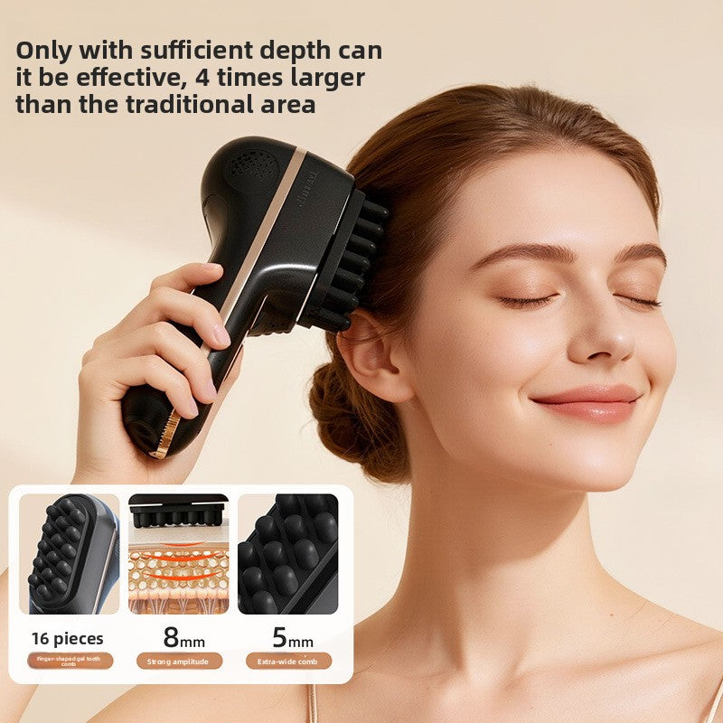 Multifunctional Electric Head Massager Comb