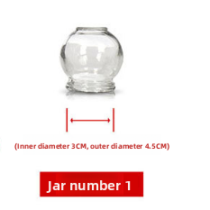 Thickened Glass Cupping Jar Set