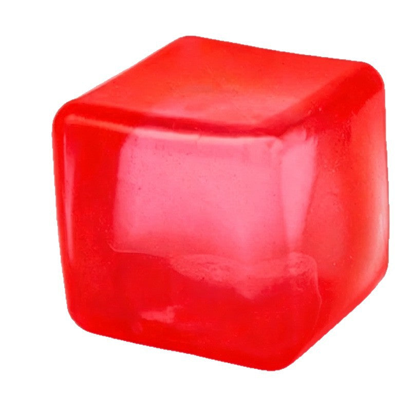 Ice cube pinch music decompression toy