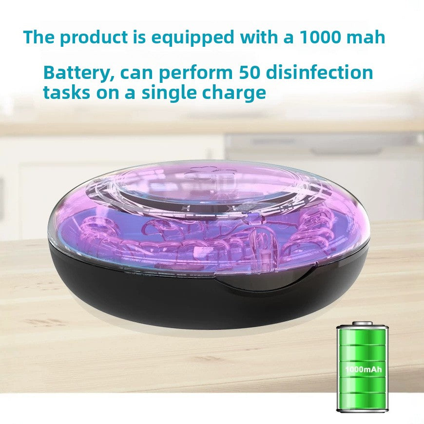 Portable UVC Sterilization Box for Dental Retainers